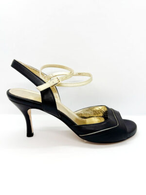 Caminata Tango shoes - black/gold